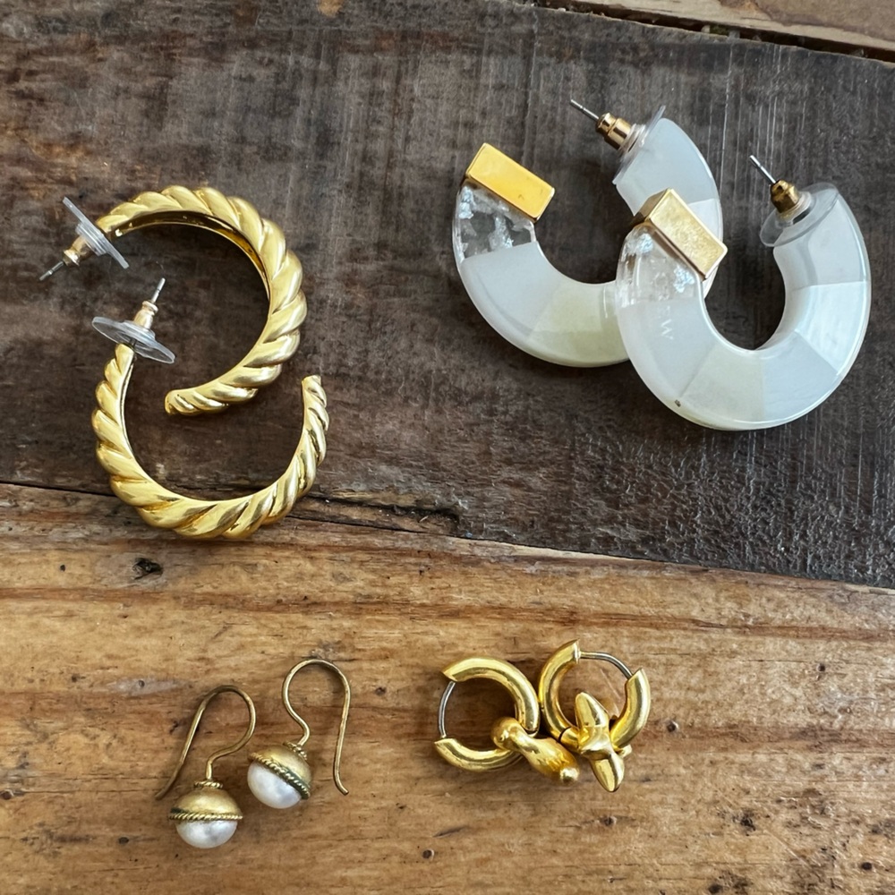 Earring bundle ! Madewell, J.Crew earrings